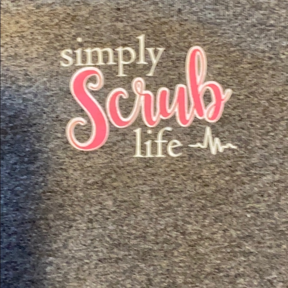 Simply southern grey long sleeve shirt